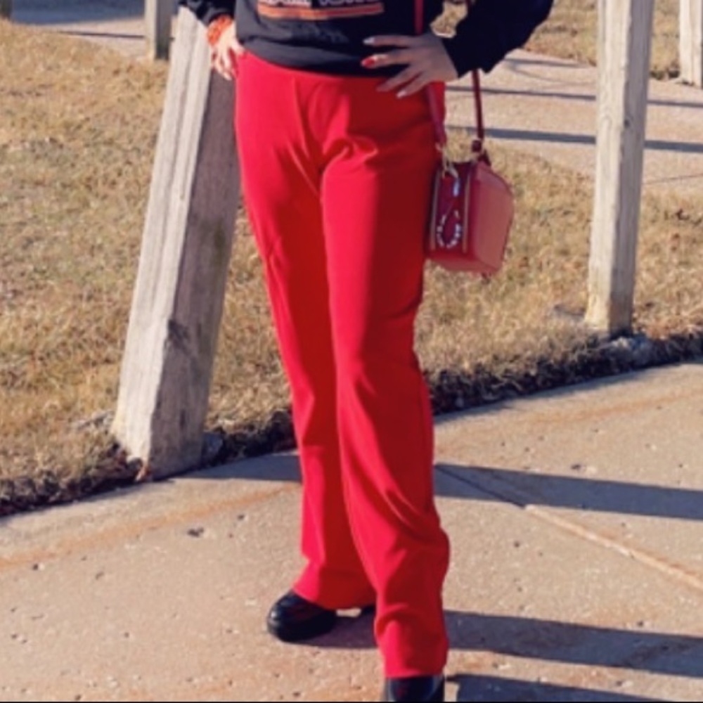 Red pants